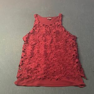 Express. Small. Maroon.